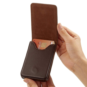 Arrebol Unisex Portable Slim PU Leather Business <b>Card</b> Case RFID Protected Short Pocket <b>Wallet</b> - Product Image 6