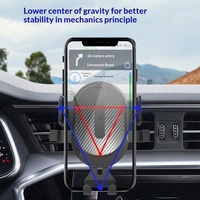 Support de téléphone à ventouse pour lit à prix réduit, fixation automatique, support de téléphone pour lit, support de téléphone pour grille d'aération de voiture