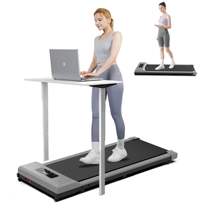 Gấp di động đi bộ Pad <span class=keywords><strong>mini</strong></span> dưới bàn Máy chạy bộ máy mà không cần xử lý Chạy Tập Thể Dục Hướng dẫn sử dụng điện phòng tập thể dục cho nhà - Product Image 1