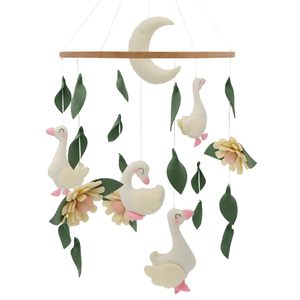 Design onirique nouveau-né lit suspendu décor cloche vent carillon dinosaure thème bébé berceau lit mobile - Product Image 1