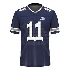 Maillot de baseball personnalisé à rayures fines, broderie 3D, col cœur respirant, manches longues, chemise de softball, nom et numéro, unisexe - Product Image 2