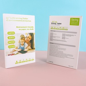 แท็บเล็ตเขียนด้วยลายมือ LCD กระดานเขียน 6.5 นิ้ว-16 นิ้วสีสันสดใสเด็กวาดกระดานเส้นขยุกขยิก คริบเบิลของเล่นเพื่อการศึกษาสำหรับเด็กผู้หญิง - Product Image 1