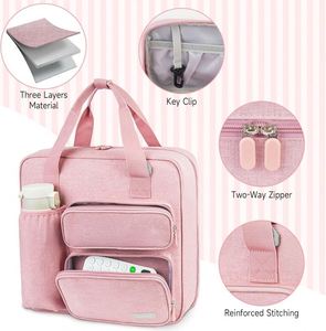 Case-it Factory School Office Supplies <b>Document</b> <b>Bag</b> Briefcase New File Folder A4 Leather Zippered Portfolio 4 Ring Binders - Product Image 5