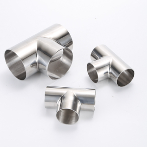 Özelleştirilmiş Üç Yollu Bağlantı Elemanı Sıhhi Tri-Clamp T Parçası 304/316L 1/2-6 İnç Kaynaklı T Parçası Eşit/İndirgenmiş Kelepçeli T Parçası - Product Image 4