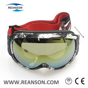 Lunettes de ski polarisées pour enfants, verres de snowboard PC <span class=keywords><strong>CA</strong></span> à double lentille, dernier design, personnalisables - Product Image 2