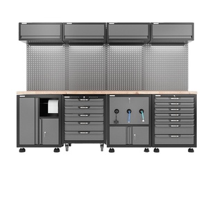Multifunctionele zware werkplaatskast, grote garage gereedschapskast, gereedschapswagen, werkbank, garage opbergkast, werkbank - Product Image 1