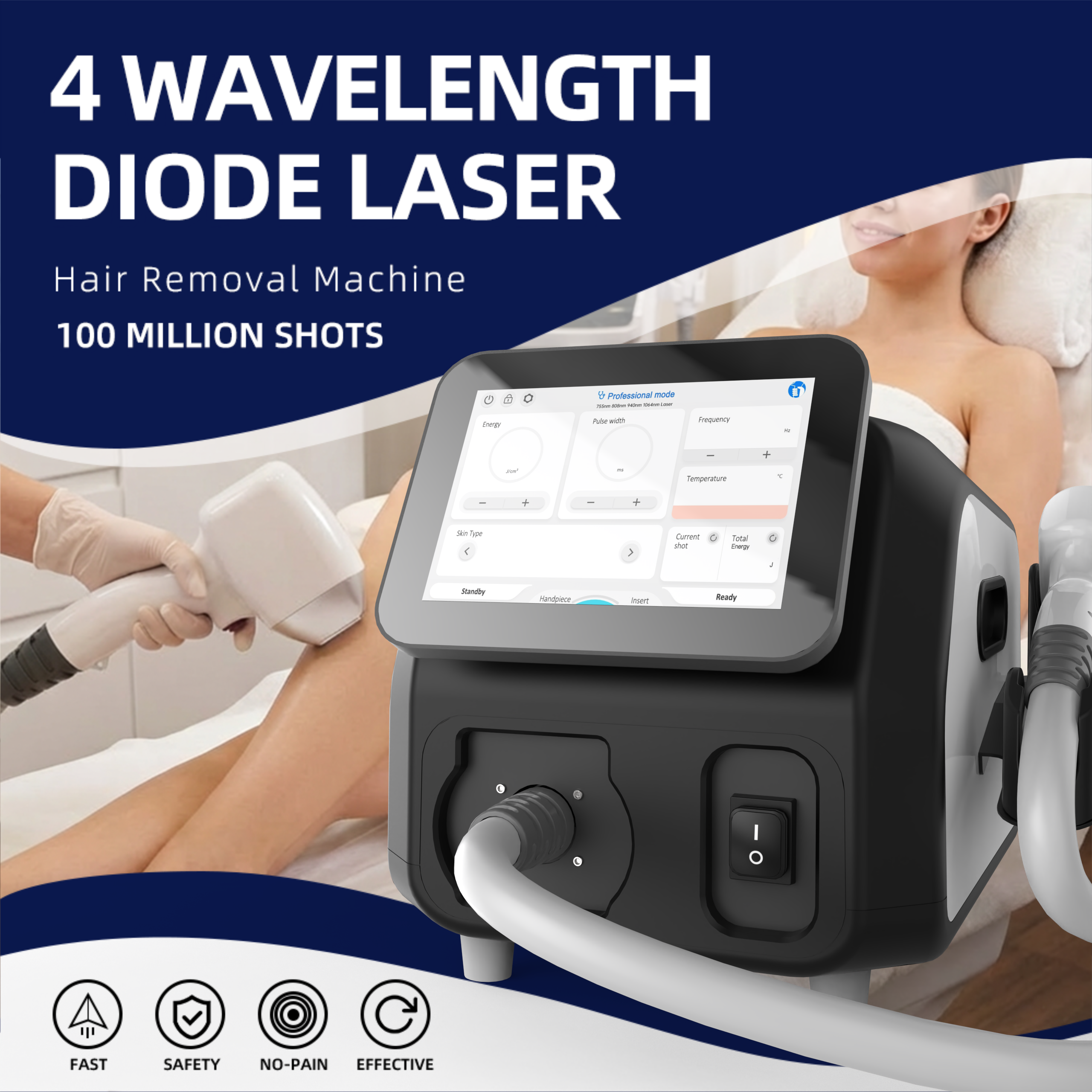 Épilation laser rapide