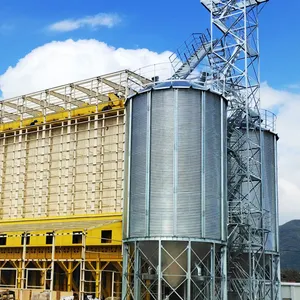 Silo di grano calcestruzzo 50t- 5000t tramoggia fondo acciaio zincato contenitori per cereali silo di grano in vendita ebay