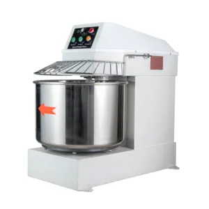 Mélangeur industriel de boulangerie GRT-HS100A, mélangeur de pâte à Double vitesse 100L