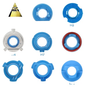 Çoklu priz All in One LED far adaptörü 2 paket H1 <span class=keywords><strong>H4</strong></span> H7 H11 OEM tutucu braketi aracı ücretsiz hızlı yüklemek tutucu Plug In Go - Product Image 6