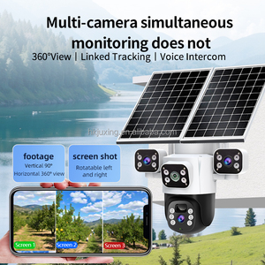 Eseecloud PTZ IP 3Lens 15MP HD Security <b>Outdoor</b> <b>Wireless</b> Bullet CCTV Surveillance Two-way Voice Cloud Storage 4G Network <b>Cameras</b> - Product Image 5