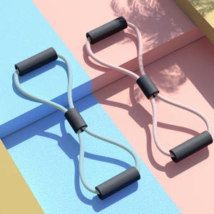 Wericha بالجملة اليوغا مجموعة-شكل مرن ثقيل 8 حلقة TPE أنبوب مطاطي المنزل صالة الألعاب الرياضية ممارسة مريحة دائم - Product Image 6