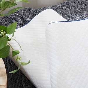Gối ngủ chỉnh hình chống ngáy, giảm đau cổ, chất liệu mút hoạt tính hình sóng WJ-1004, thêu tùy chỉnh, chất liệu polyester/cotton, dùng cho khách sạn - Product Image 5
