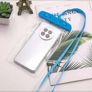 ซองใส่โทรศัพท์มือถือกันน้ำ PVC พิมพ์โลโก้ได้ สำหรับ iPhone และ Samsung  แบบใส - Product Image 2