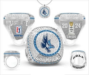 2026. Customized Youth Sports Champion <b>Ring</b> Enamel <b>Ring</b> Youth Baseball Champion <b>Ring</b> - Product Image 2