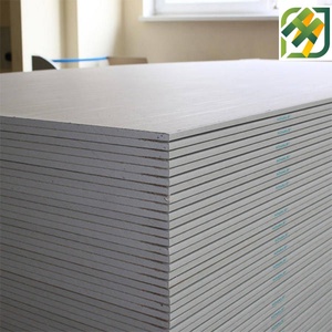 Plaque de plâtre ignifuge moderne Haoxin avec surface en papier 2440x1220mm, garantie 3 ans pour les plafonds suspendus des hôtels, des bureaux et des bâtiments - Product Image 5