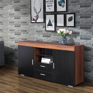 <span class=keywords><strong>Buffet</strong></span> en bois Conçoit Moderne <span class=keywords><strong>Buffet</strong></span> Meuble De Rangement Avec 2 portes et 2 tiroirs - Product Image 1