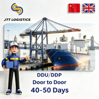 Fret maritime LCL de Shenzhen au Royaume-Uni, DDP, porte à porte, taxes incluses, livraison au port de destination