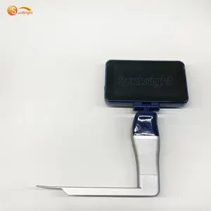 Video veterinario laringoscopio portatile portatile 4.5 pollici HD touch screen