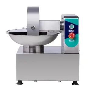 Cheaper price meat vegetable bowl cutter 5L table top bowl chopper stainless steel Bowl Meat Cutting Machine