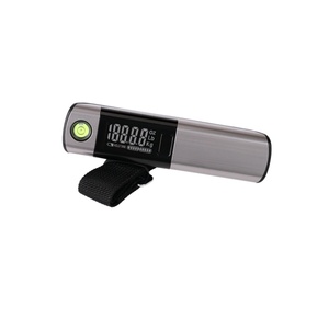 50kg tragbare elektronische Handgepäck waage aus Edelstahl Digitale Waage mit 1m Maßband für unterwegs - Product Image 2