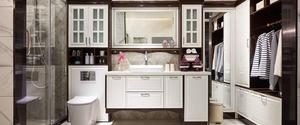 Mueble <span class=keywords><strong>de</strong></span> <span class=keywords><strong>Baño</strong></span> Moderno con Acabado Lacado Brillante, Mueble <span class=keywords><strong>de</strong></span> Pared con Lavabo Individual, Mueble <span class=keywords><strong>de</strong></span> Vanidad con Grifo y Espejo <span class=keywords><strong>para</strong></span> Villa - Product Image 2