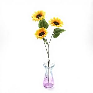 ZAA CZ-2112 Steli di Girasole Artificiali da 70cm, Decorazione per la Casa Ecologica, Creativa, Portatile, Durevole e di Lusso - Product Image 1