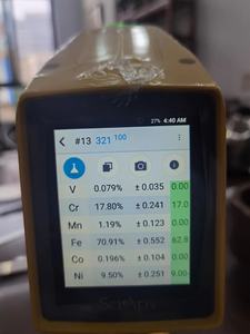 เครื่องวิเคราะห์ Sciaps X-50 XRF/เครื่องวิเคราะห์โลหะแบบพกพา XRF/เครื่องวิเคราะห์แบบพกพาด้วยรังสีเอกซ์/เครื่องวิเคราะห์โลหะ OEM 220v - Product Image 5