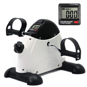 Mini vélo d'exercice avec écran LCD, pédalier d'exercice sous le bureau, cycle d'exercice pour les <span class=keywords><strong>bras</strong></span> et les jambes, pédalier de pied, marchepied - Product Image 1