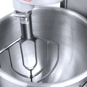 Robot pâtissier <span class=keywords><strong>professionnel</strong></span> 20L, puissance 0,75KW, capacité de pétrissage 3kg, bol en acier inoxydable pour pâtisserie - Product Image 6