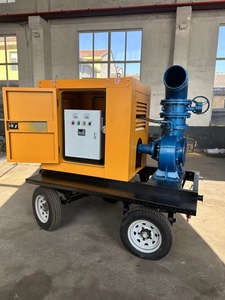 รถปั๊มน้ำแบบไหลผสมกำลังสูง 2 กิโลวัตต์ พร้อมเครื่องยนต์ OEM สำหรับการชลประทานทางการเกษตรที่สะดวกสบาย - Product Image 4