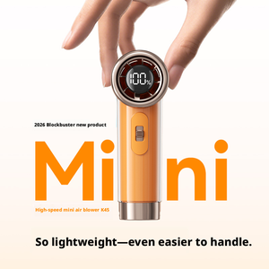 Nuovo Mini Ventilatore Portatile ad Alta Velocità 2026, Turbofan Digitale a 100 Livelli per Esterni - Product Image 5