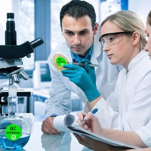 Étiquettes d'approbation QC personnalisées vertes pour le contrôle qualité des stocks en entrepôt – Testées et approuvées - Product Image 6