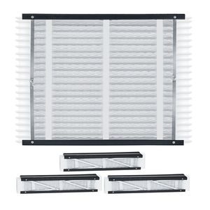 Db Bộ lọc không khí merv 11 tĩnh điện <span class=keywords><strong>x</strong></span>ếp li HVAC lò lọc <span class=keywords><strong>4</strong></span>-Pack 20x25x4 trung cấp Tiểu Bộ lọc không khí để sử dụng nhà - Product Image 1