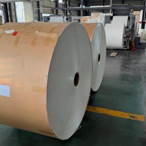 Rouleau de papier couché PE de qualité alimentaire, haute rigidité, imperméable, poids personnalisé, pour l'emballage alimentaire en usine - Product Image 2