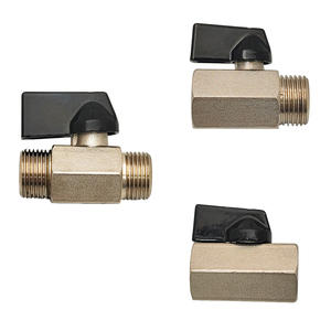 1/4" Female Male BSP Stainless Steel Mini <b>Ball</b> <b>Valve</b> 1/4 1/8 Mini <b>Ball</b> Gas Water Manual Operation <b>Valve</b> 1/2 3/4 - Product Image 2