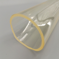 Tuyau plat TPU très flexible Tubes résistants à l'abrasion tuyau de conduit d'air de produit en plastique