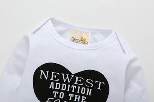 Vêtements pour enfants et femmes, combinaisons en coton fleuri pour bébés filles avec leggings pour bébés en gros - Product Image 3