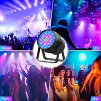 RGBW Zoom DMX Control 19x15W LED Wash Light Stage Party Church Club Event Lighting Color Mixing Sound Activation Par Lights