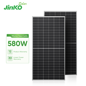 แผงโซลาร์เซลล์ชนิด N แบบสองหน้า กำลังไฟ 550W 580W 585 วัตต์ 500W 600W 650 720 วัตต์ กระจกสองชั้น - Product Image 1