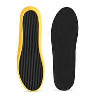 Semelles intérieures de performance confortables en fibre de carbone dorée 171-220lbs, inserts athlétiques personnalisés pour le sport, le basketball, la course à pied, absorption des chocs