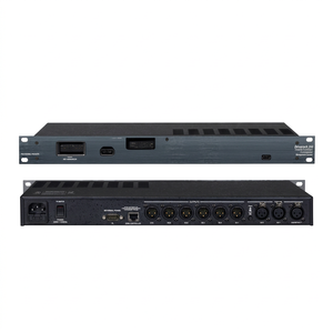 Processeur audio numérique professionnel 260 3x6 canaux avec connecteurs XLR pour microphone karaoké, contrôle du volume, fonction mute, KTV Live - Product Image 1