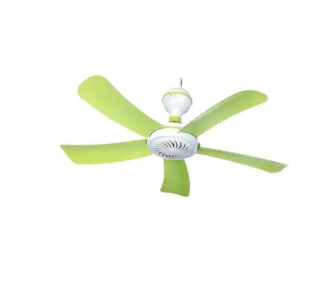 Süper sessiz ev tavan vantilatörü 220V 7W enerji tasarrufu Fan ABS 5 bıçakları uyku/doğal rüzgar asılı Fan ev öğrenci yurt kullanımı