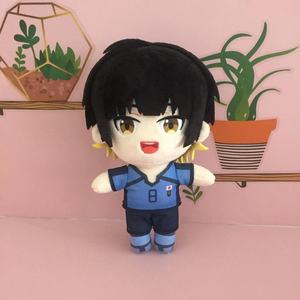 Peluche de Anime de 20cm con cierre azul, Bachira Meguru <span class=keywords><strong>Seishiro</strong></span> <span class=keywords><strong>Nagi</strong></span> Reo Mikage, muñeco de Cosplay, juguetes de peluche suaves para niños, regalo de Navidad - Product Image 5