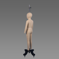 Mannequin Enfant Personnalisable en Fibre de Verre Taille 122 avec Tête et Support – Offre Spéciale