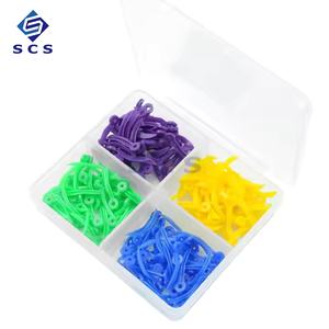 रंगीन फिक्सिंग प्लास्टिक ऑर्थोडोन्टिक दंत उत्पाद किट अंतःदंत वेज - Product Image 2