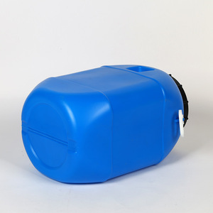 50L recyclable de qualité alimentaire épaissi en plastique sérigraphié seau Enzyme stockage de l'eau chimique seau baril <span class=keywords><strong>bleu</strong></span> noir <span class=keywords><strong>couvercle</strong></span> - Product Image 3