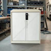 Armoire de rangement extérieure pour camping-car RUIZHAN, en plastique imperméable, avec porte à tambour et serrure électronique