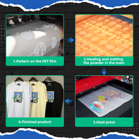 Impresora DTF Sublistar, Impresora Directa a Película de 60 cm con 7 Cabezales I3200, Máquina de Impresión de Camisetas con Transferencia de Película PET, Impresión de Prendas