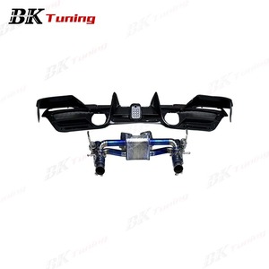 ชุดบอดี้ไฟเบอร์คาร์บอน3K สำหรับ F8นุ่มสไตล์เฟอร์รารี F8 - Product Image 4